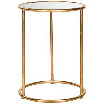 ET00423 End table with marble tops/tempered glass