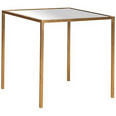 ET00424 End table with marble tops/tempered glass