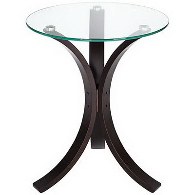 ET00434 End table with marble tops/tempered glass